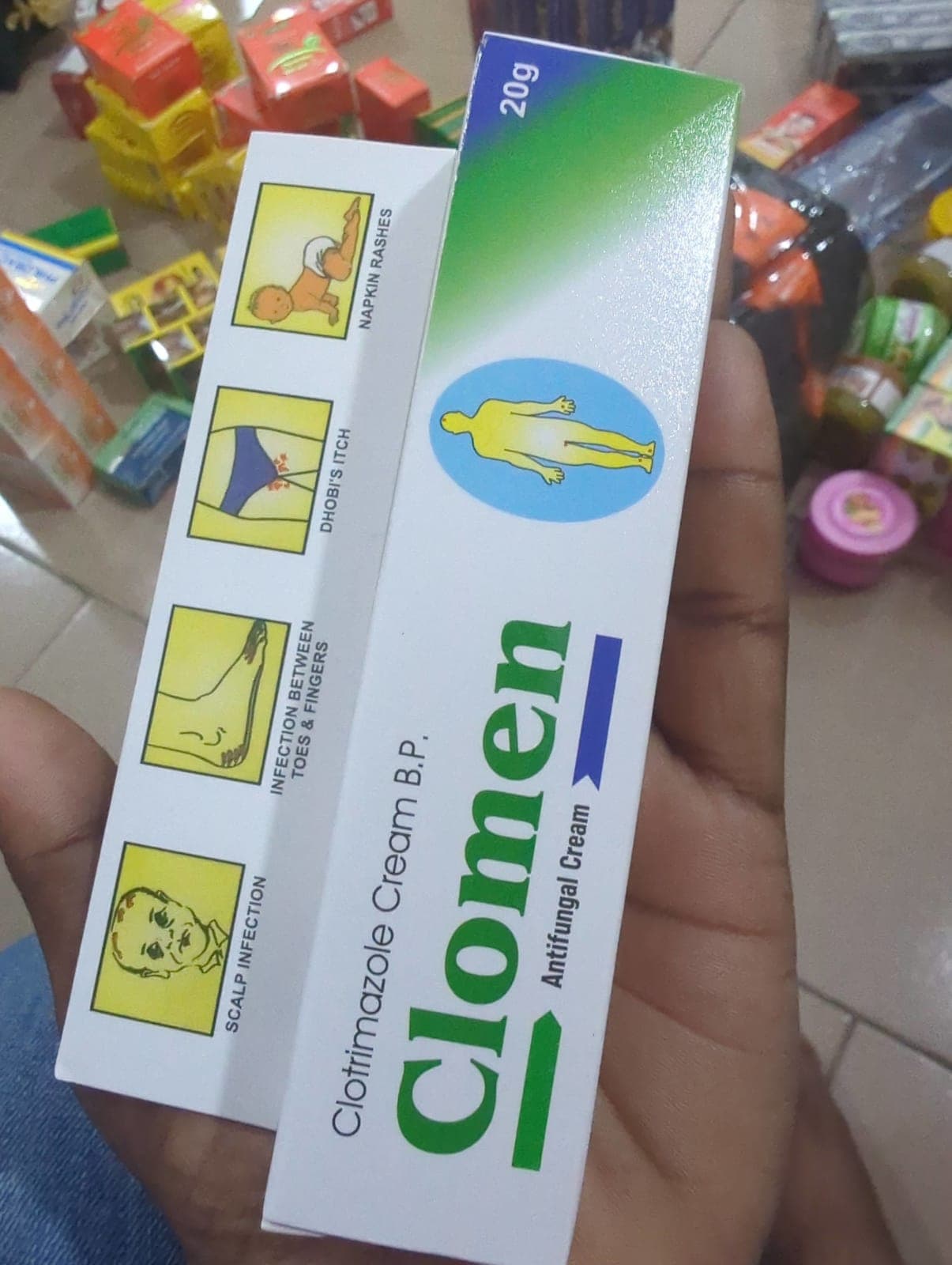 Tube clomen