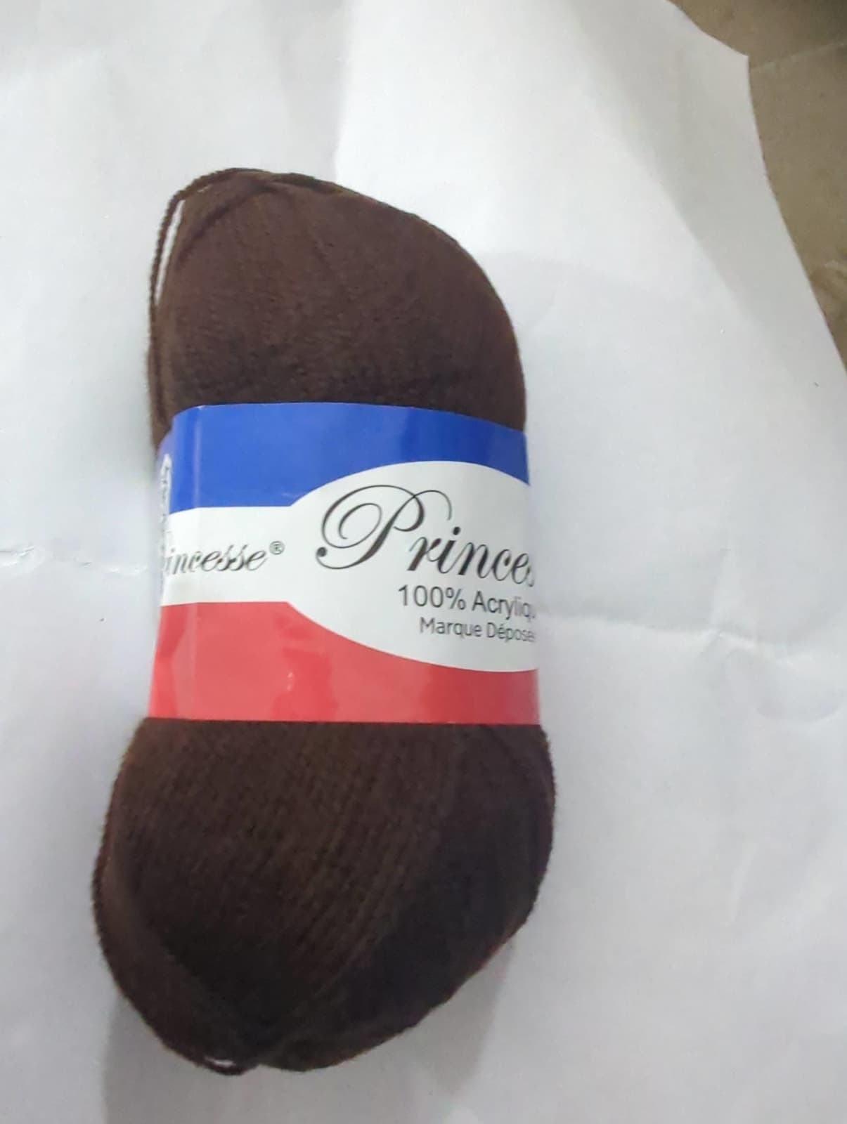 Laine de cheveux Marron