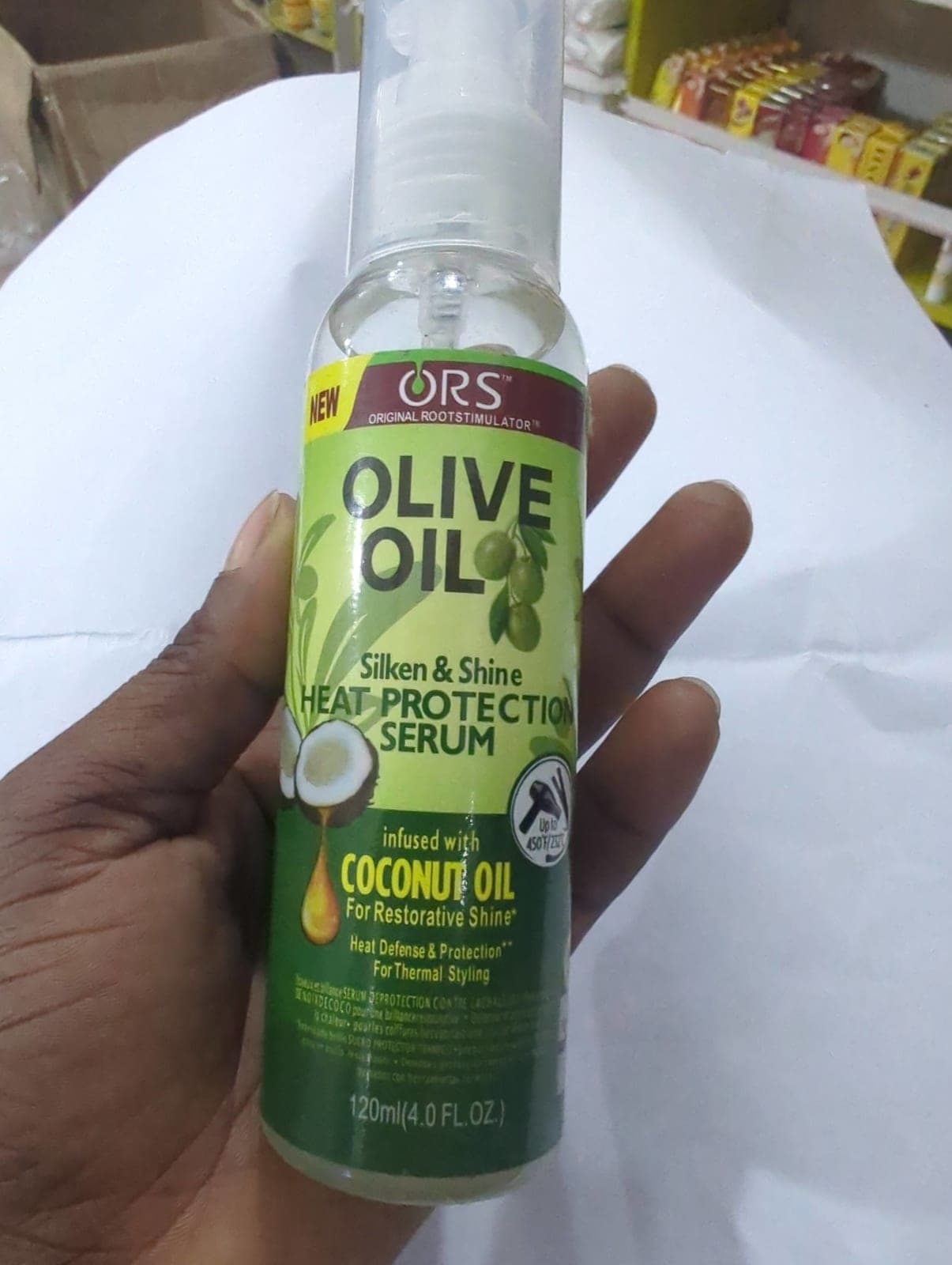 Huile de cheveux ramollisante ORS