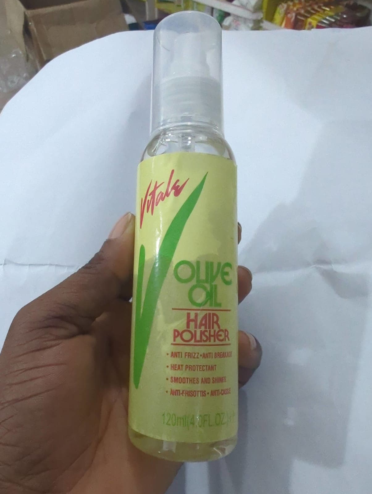 Huile de cheveux ramollisante Vitali