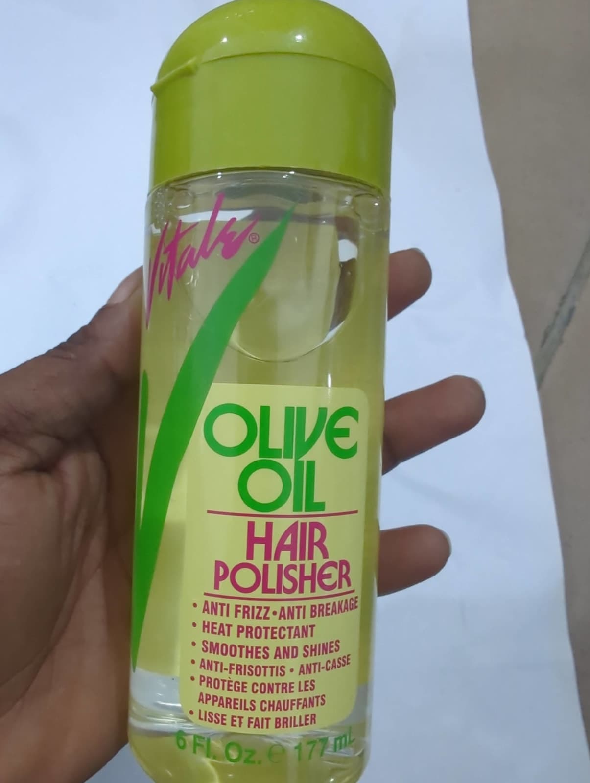 Huile de cheveux ramollisante Vitali Grand