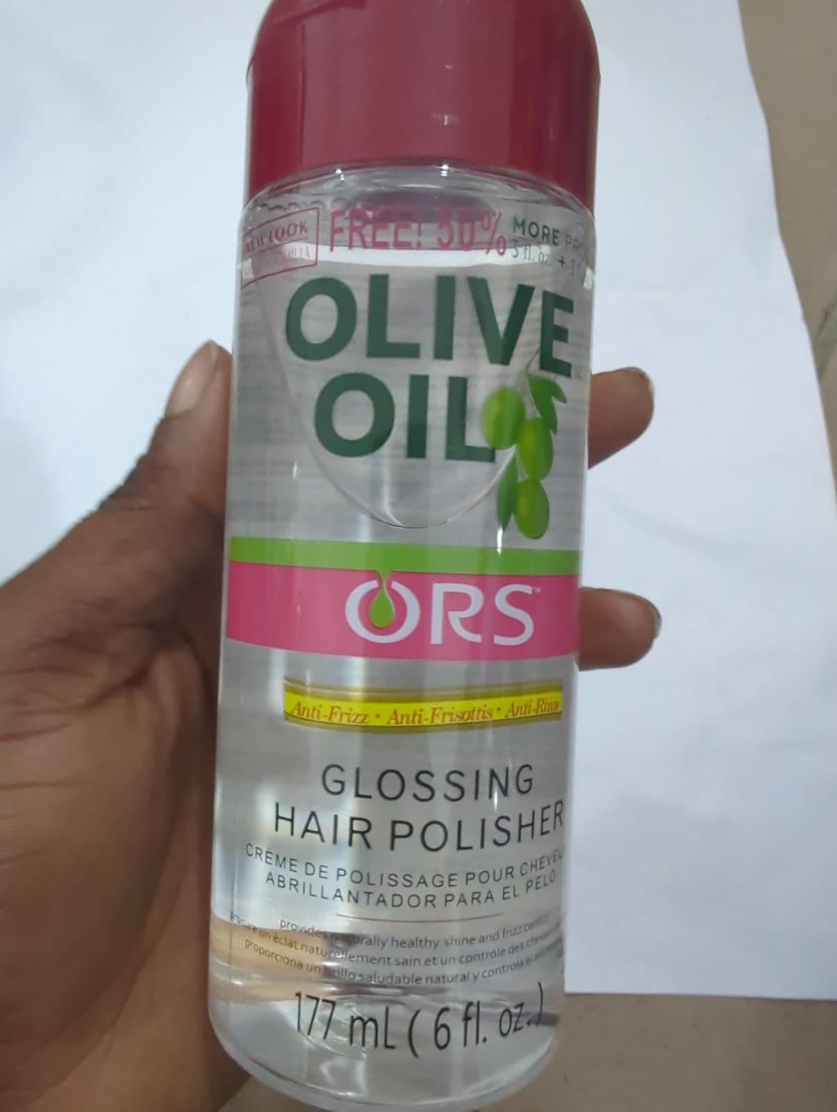 Huile de cheveux ramollisante Grand
