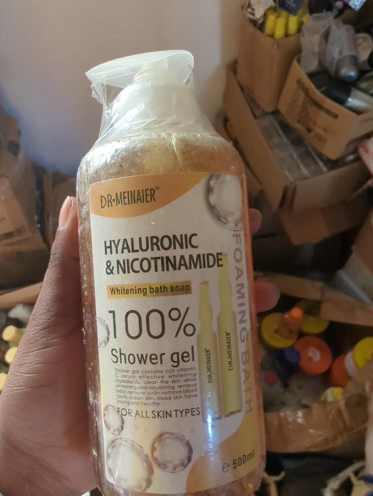 Gel douche Dr Meinaier acide hyaluronique