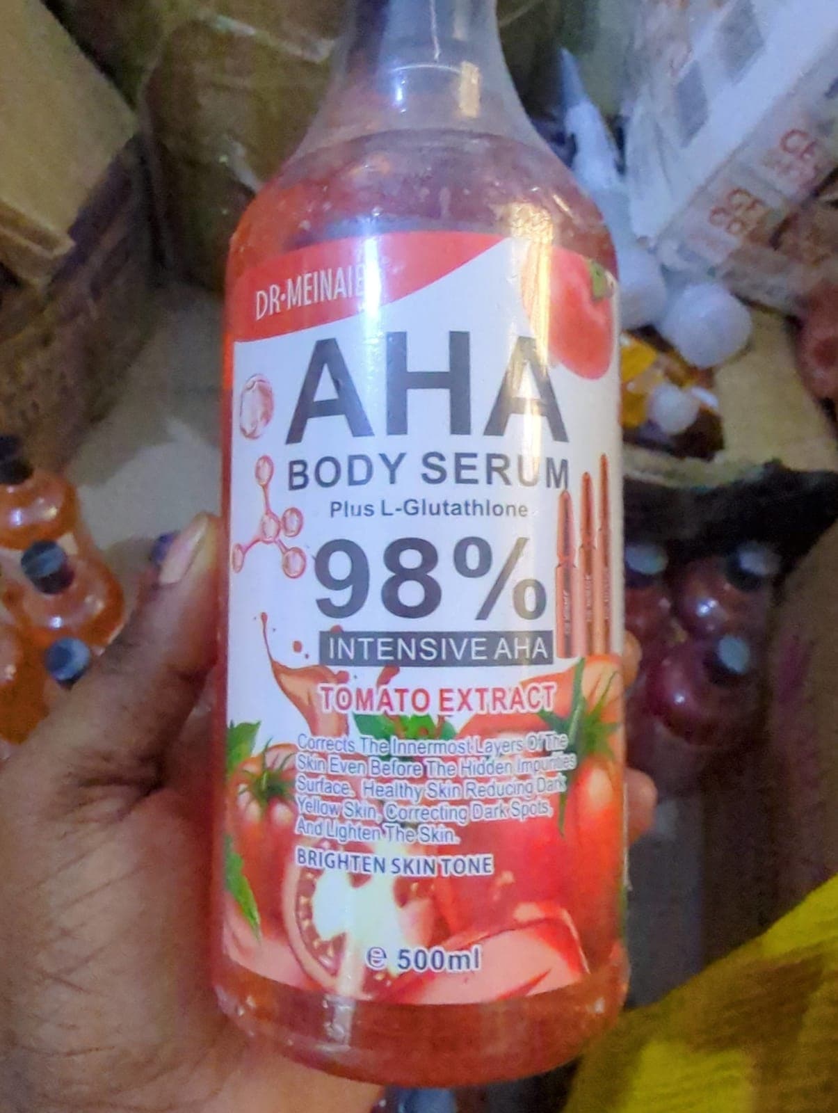 Serum booster AhA tomate
