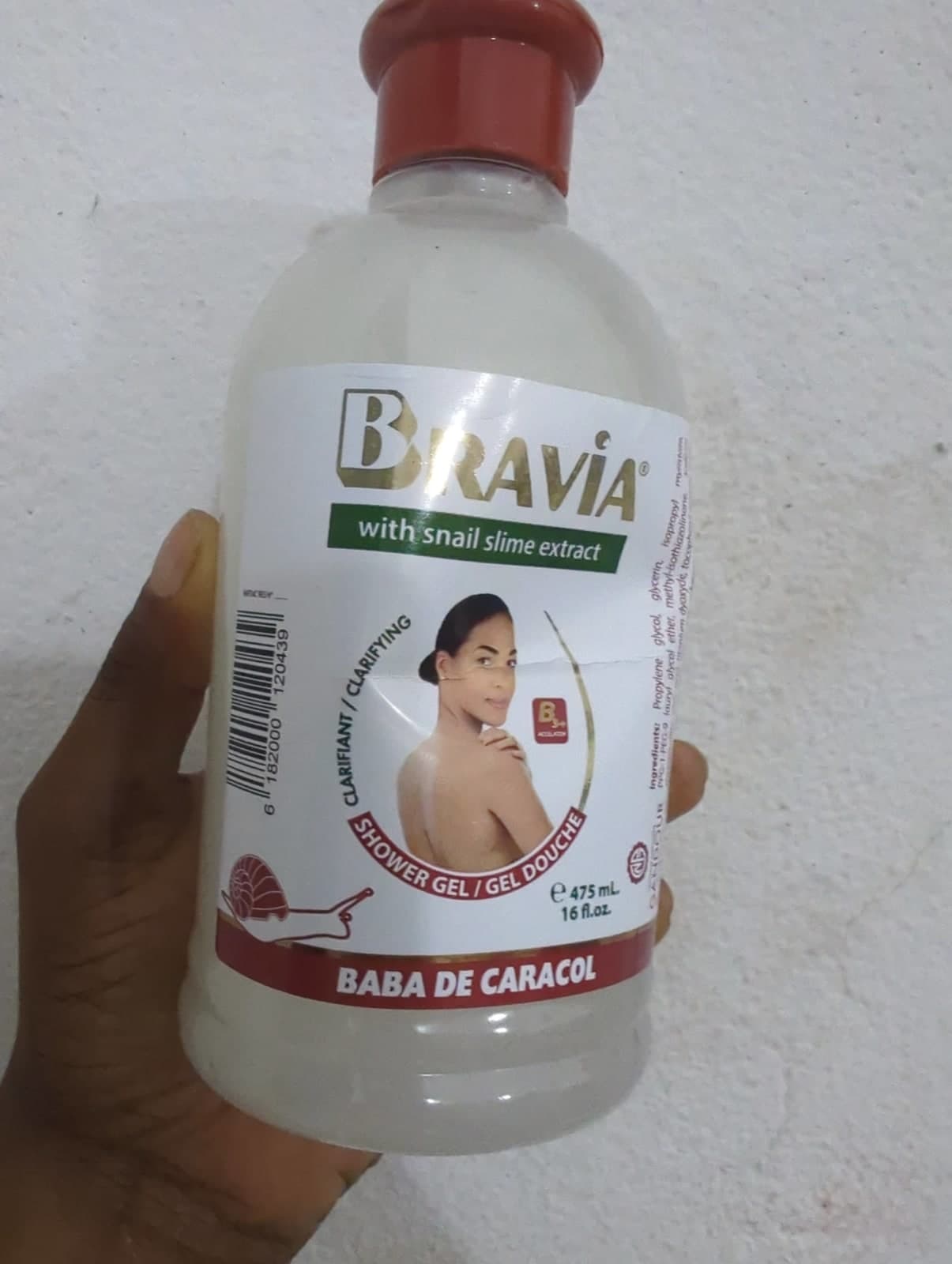 Gel douche Bravia petit