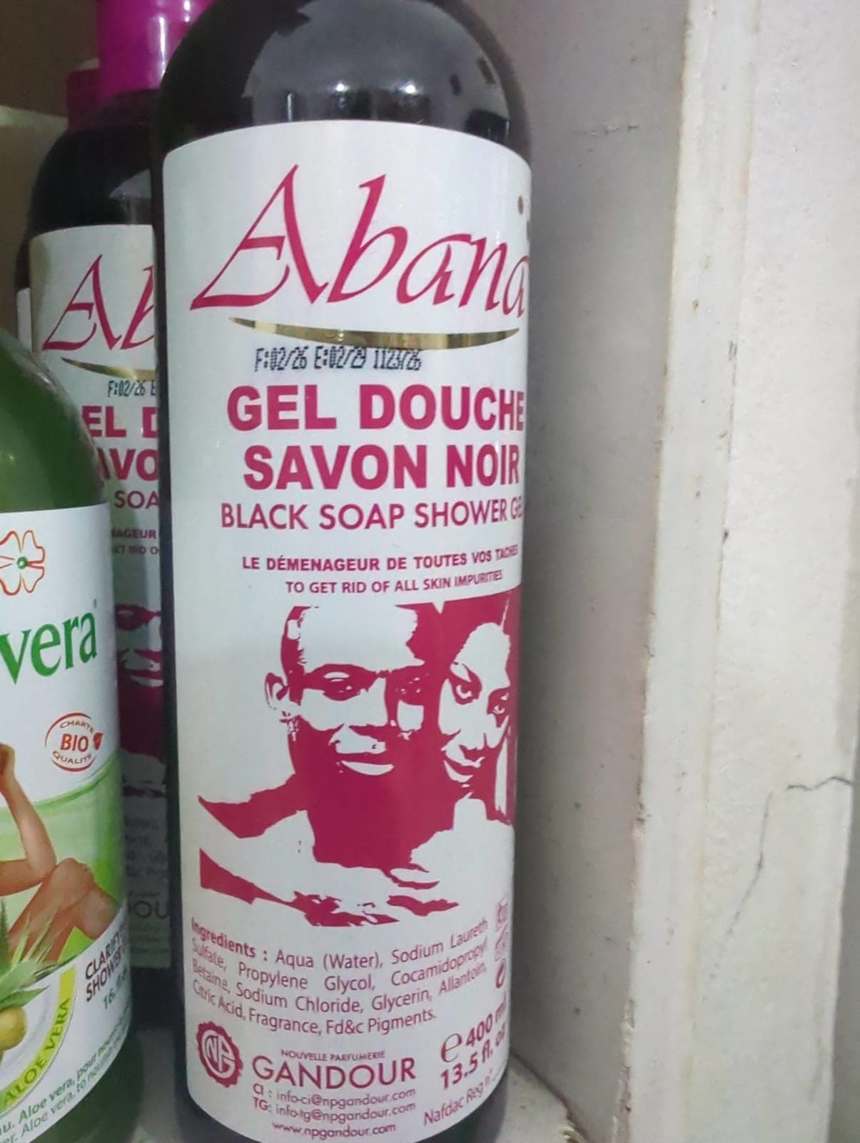 Gel noir  Abana