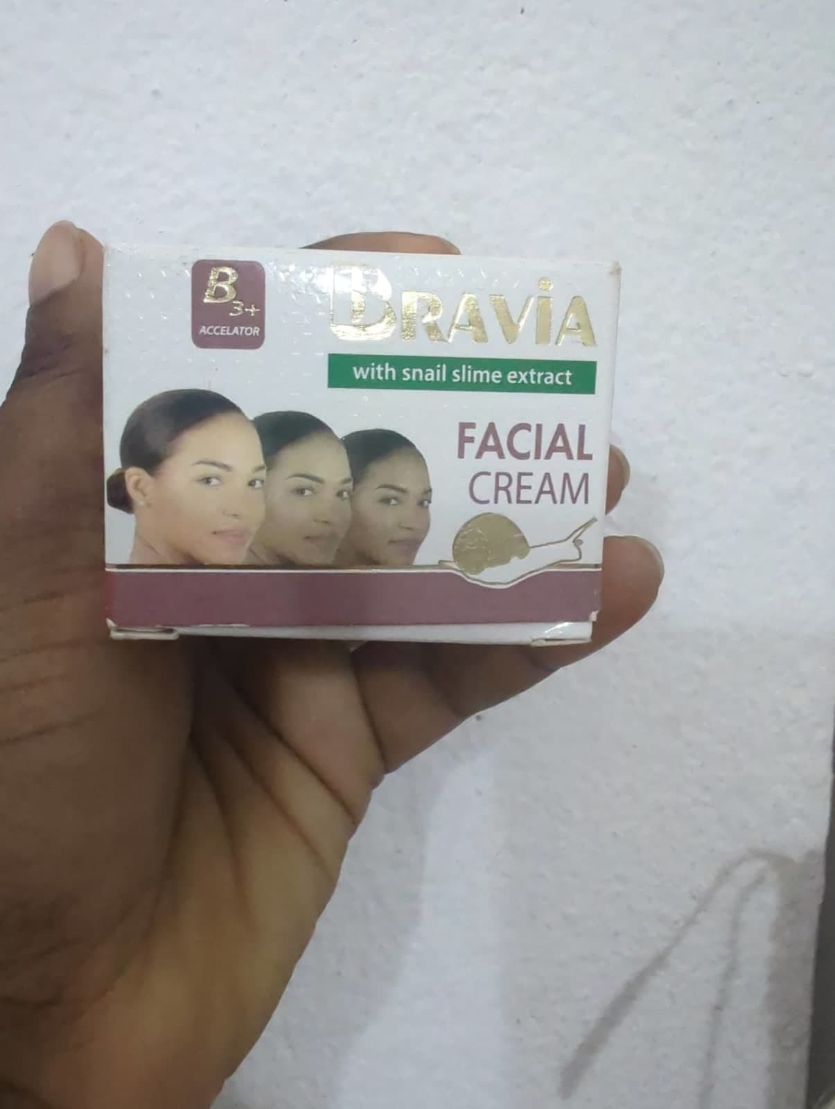 Creme de visage bravia