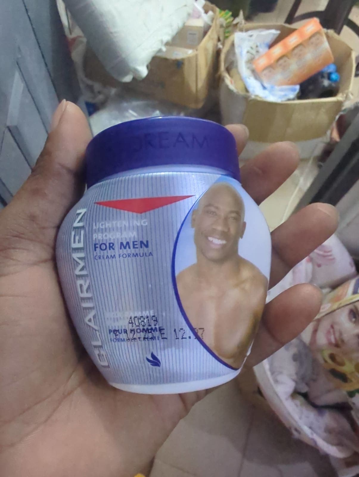 Creme de corps clairman petit