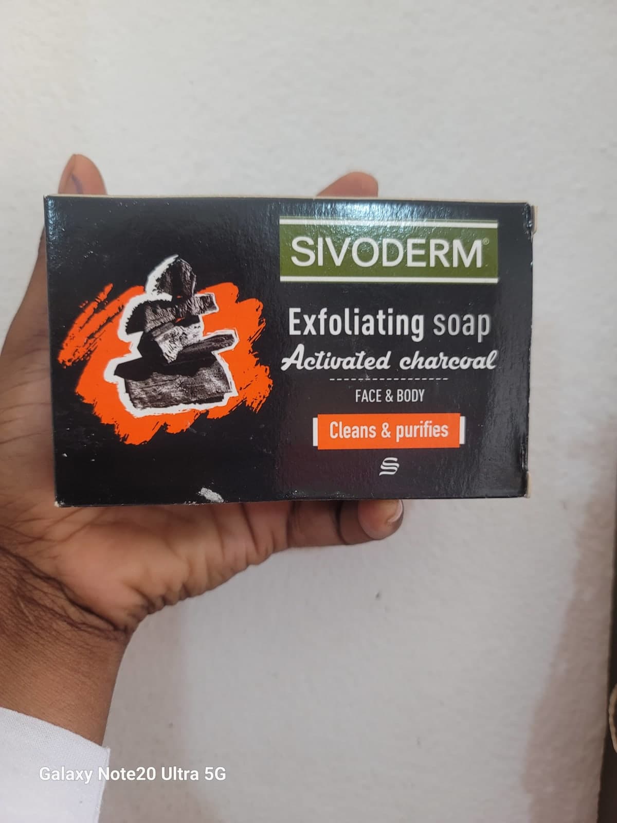 Savon sivoderm G charbon