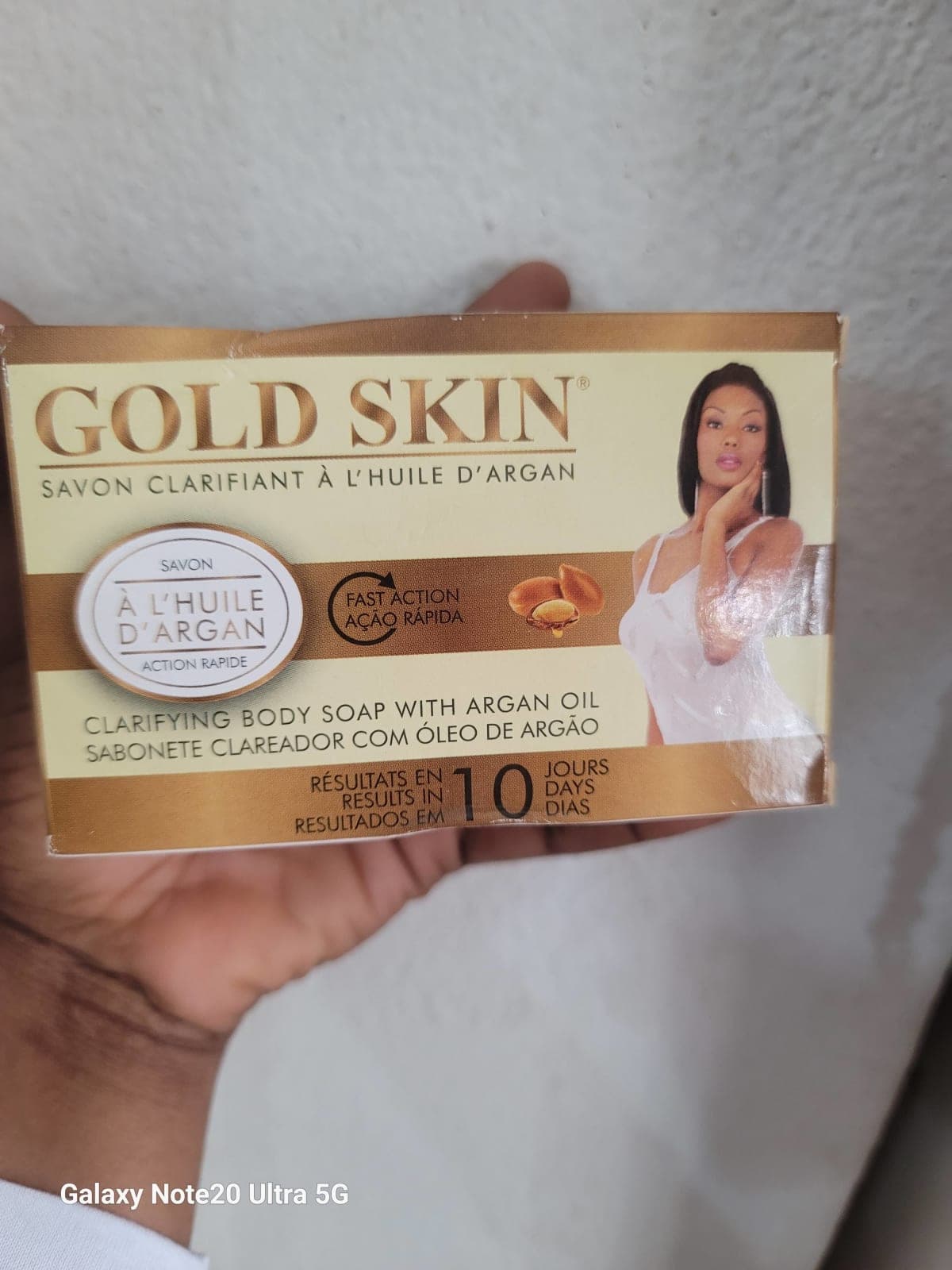 Savon Goldskin argan