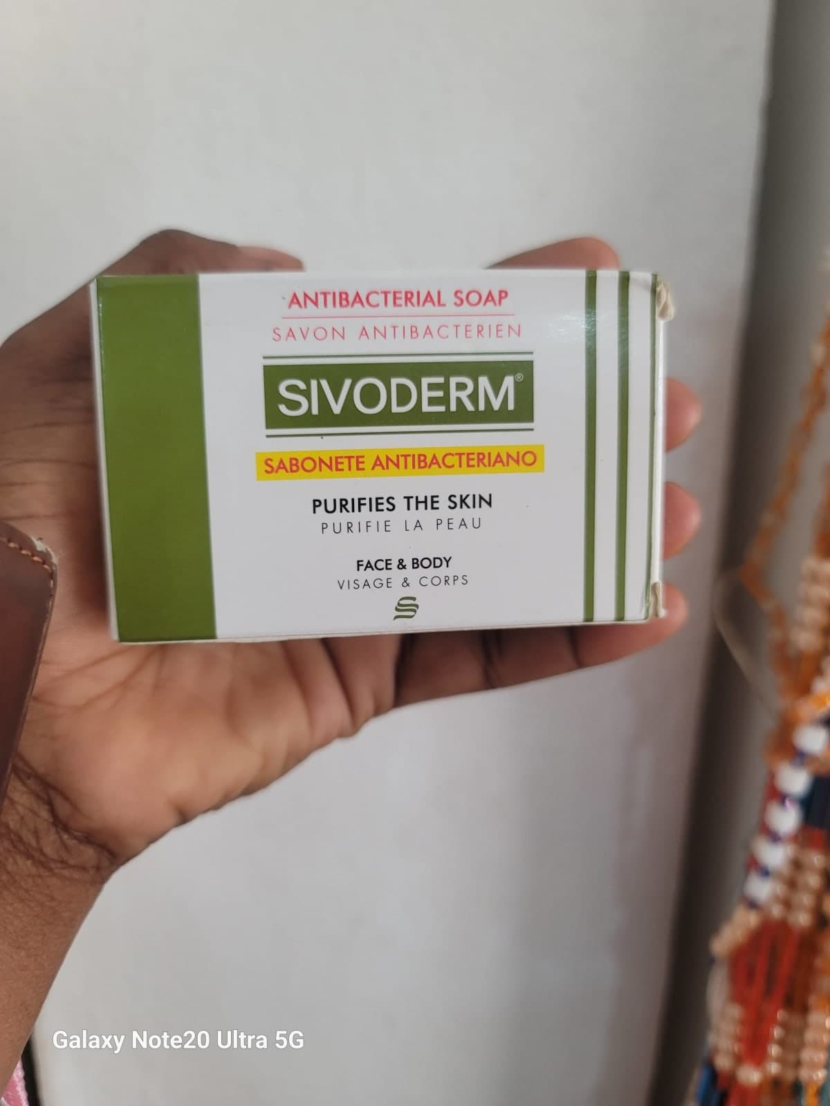 Savon sivoderm antibacterien petit