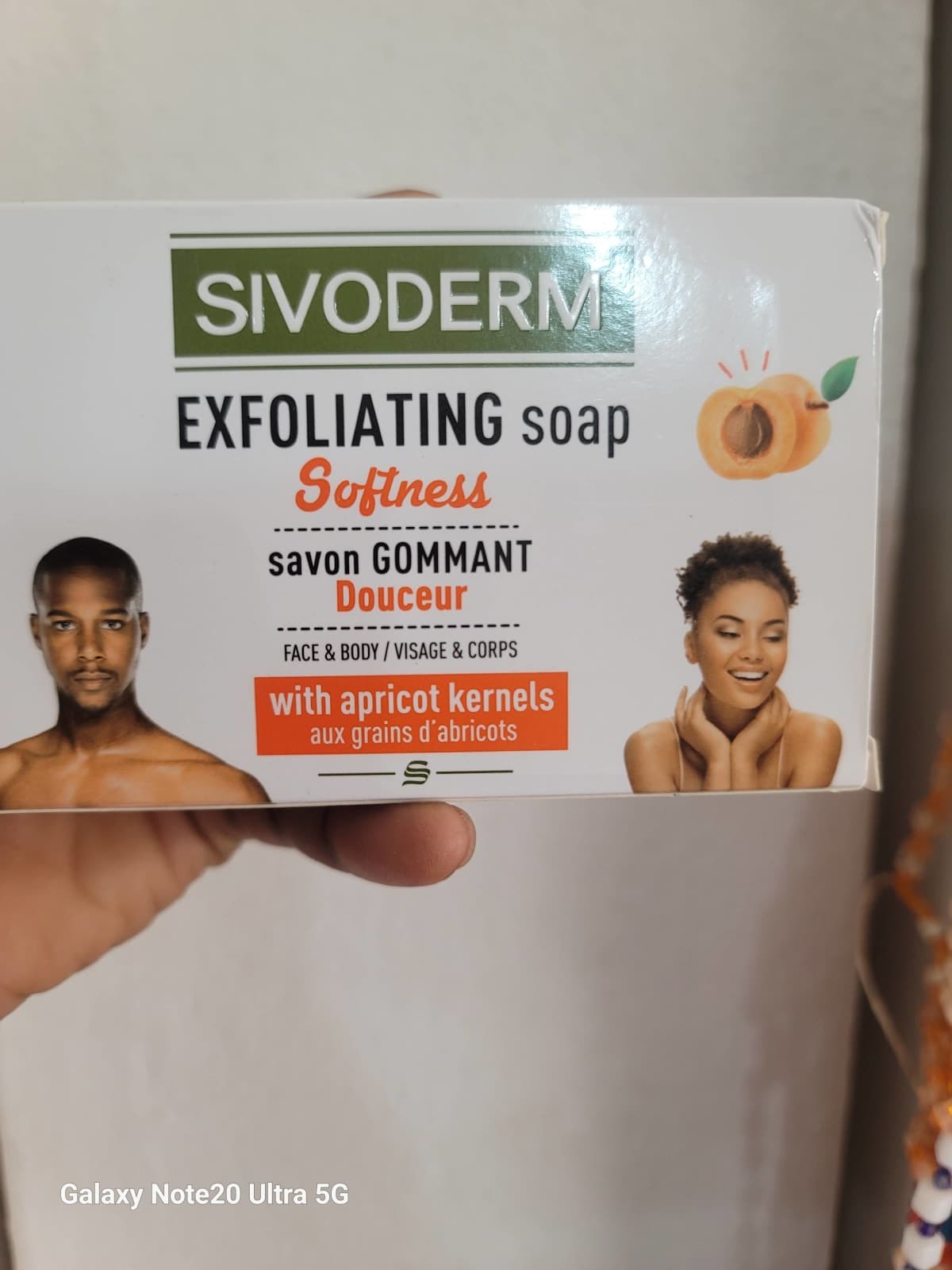 Savon sivoderm abricot G