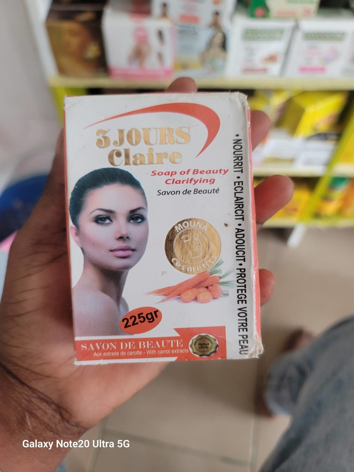 Savon 3 jours claire