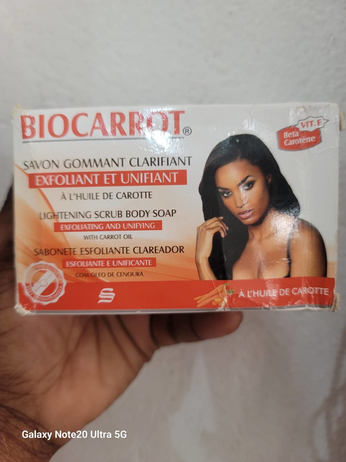 Savon biocarrot