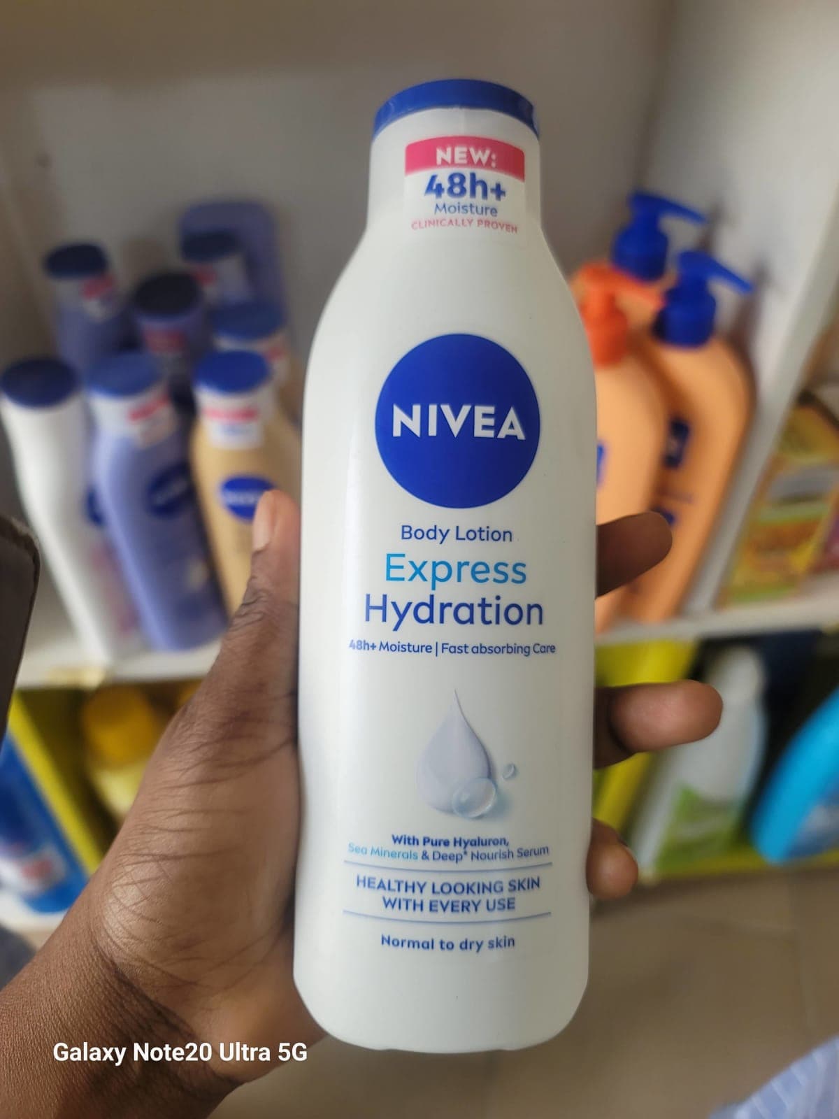Lait Nivea express Hydration 200ml