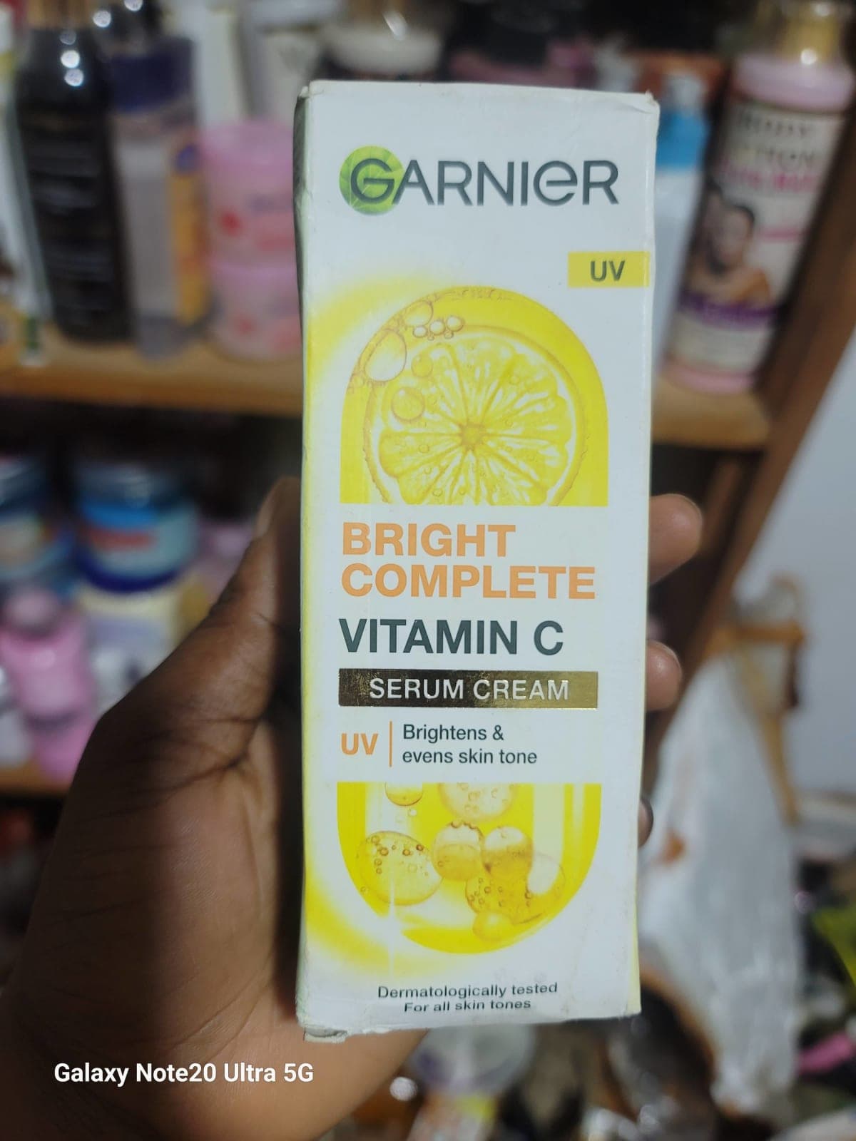 Creme sérum Vit C Garnier