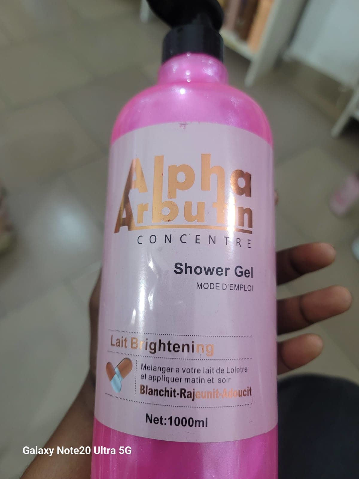 Gel Alpha arbutin 3